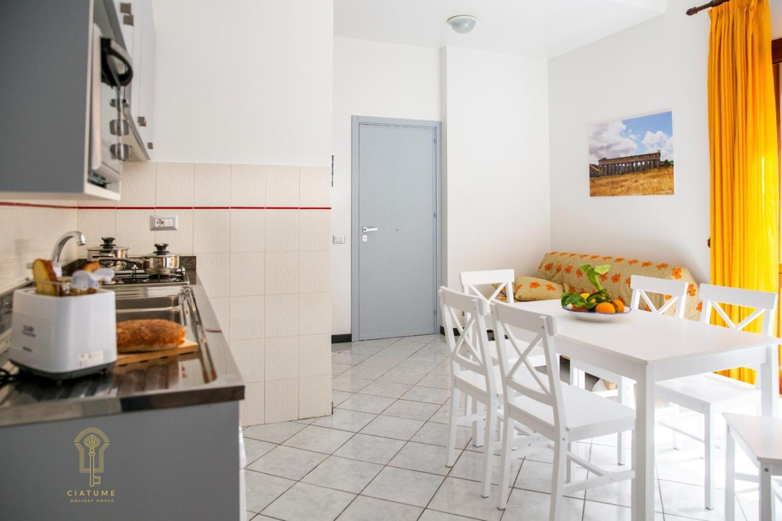 Ciatu Me' Brezza Marina Apartman Castellammare del Golfo Kültér fotó